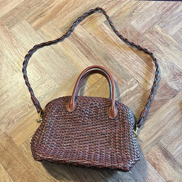 Talbots Woven Leather Purse - Picture 12 of 12